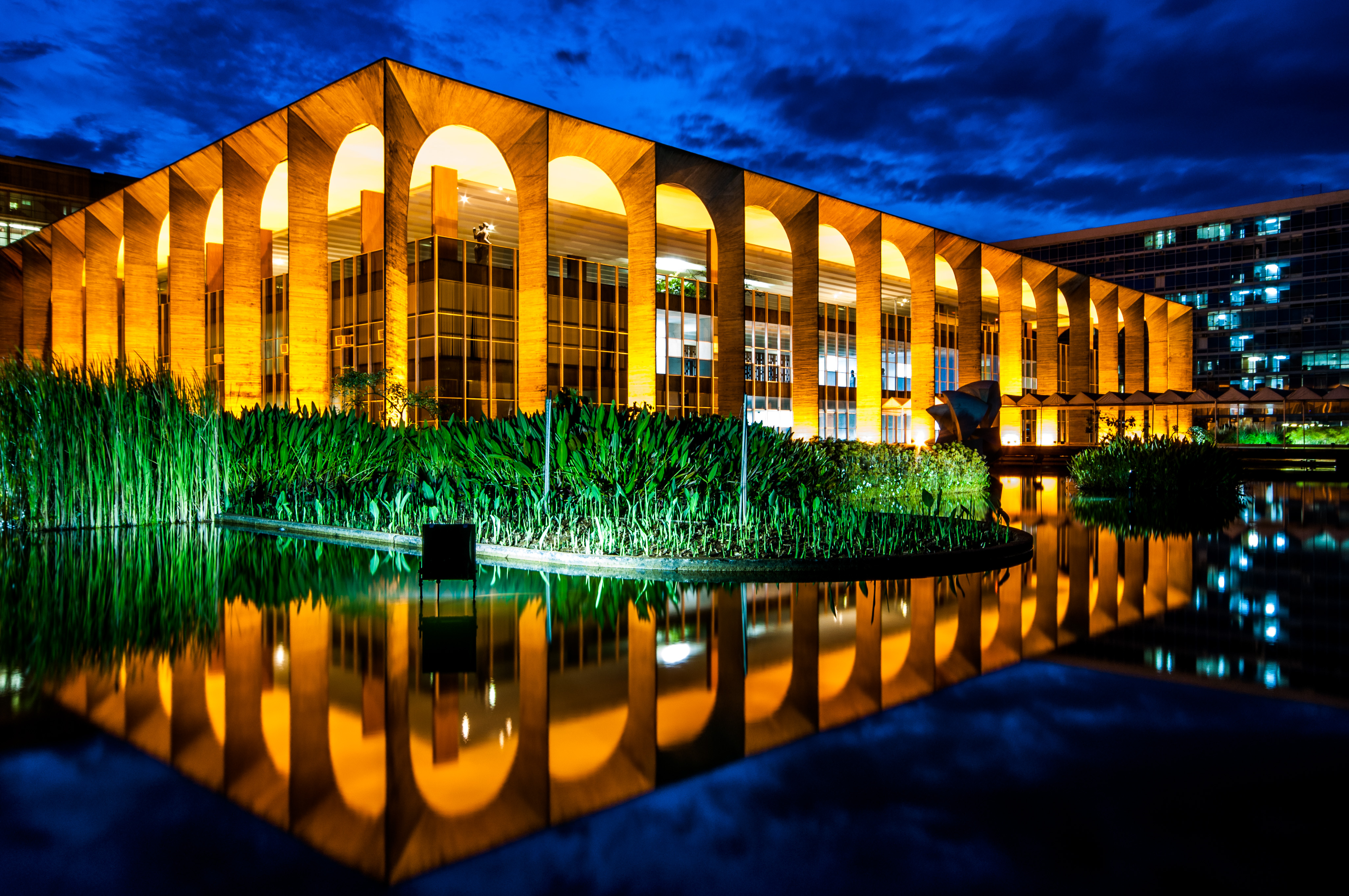 Itamaraty Palace, the seat of the Ministry of Foreign Affairs.