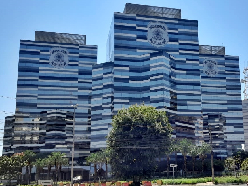 Headquarters of the Federal Police of Brazil in Brasília.