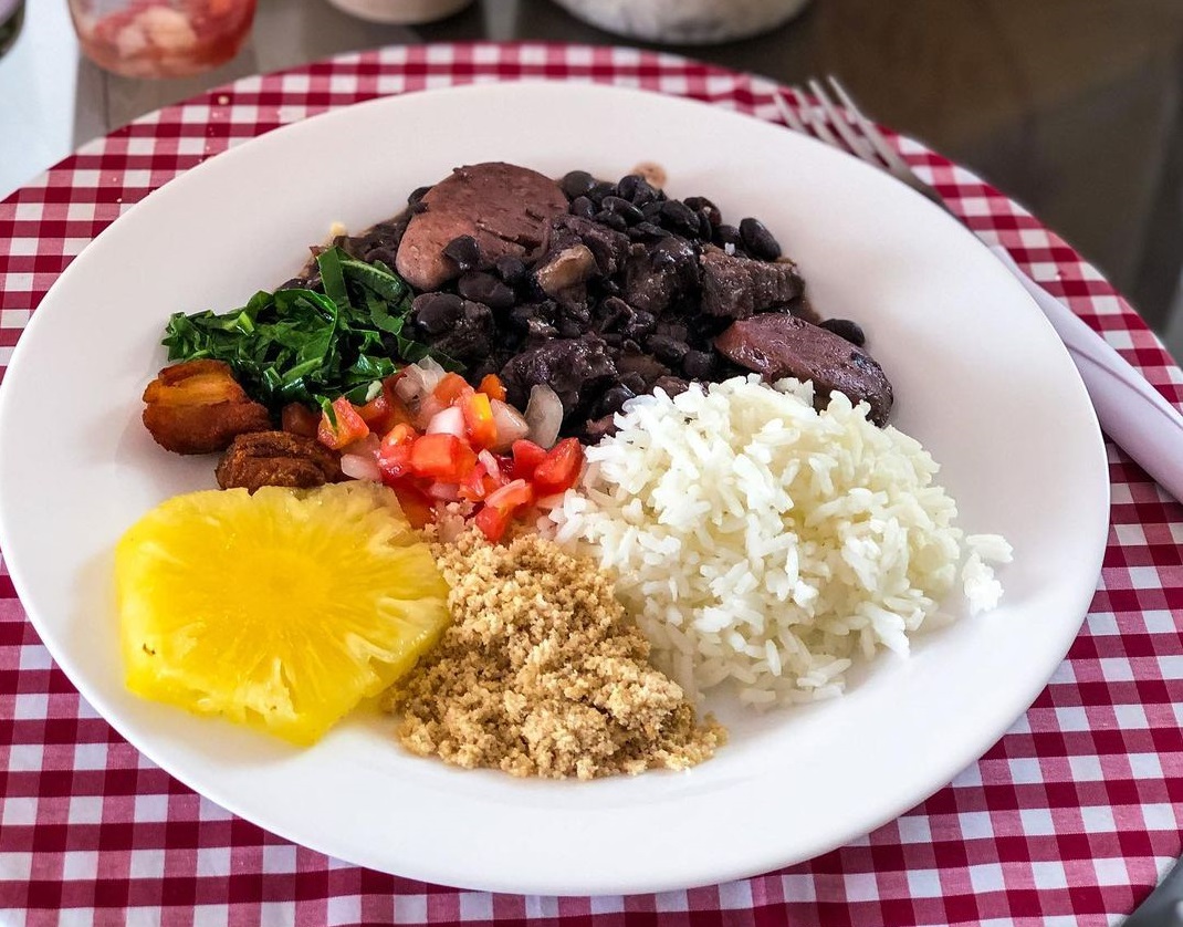 Feijoada is often considered the national dish of Brazilian cuisine.