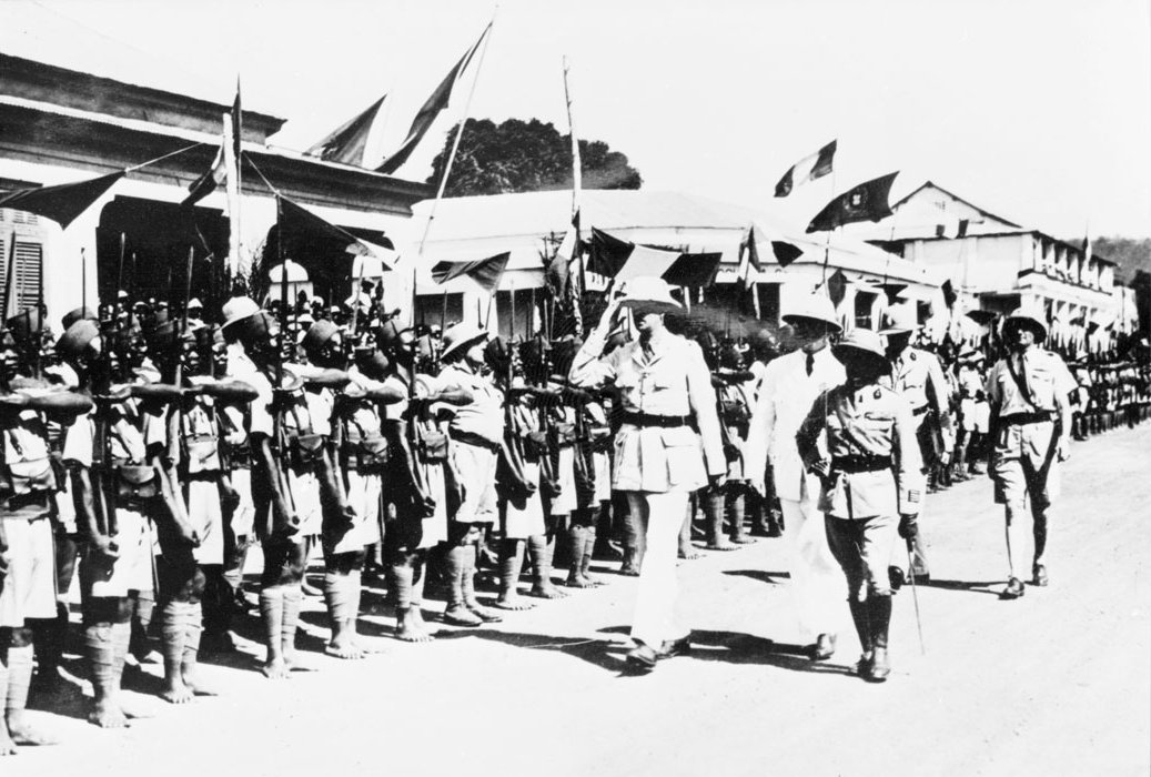 1940년 방기의 샤를 드골.