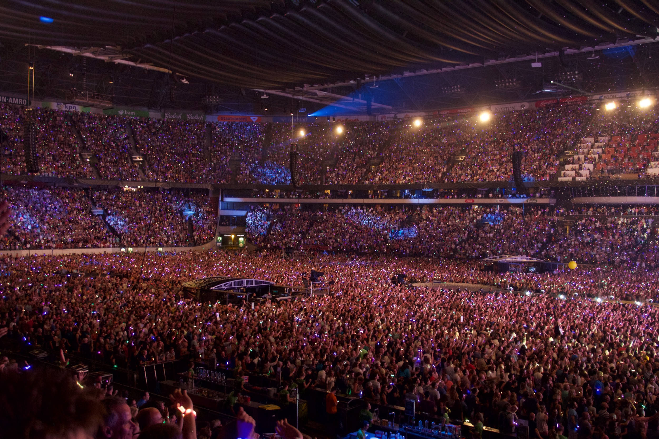 Johan Cruyff Arena, tempat konser terbesar di Belanda