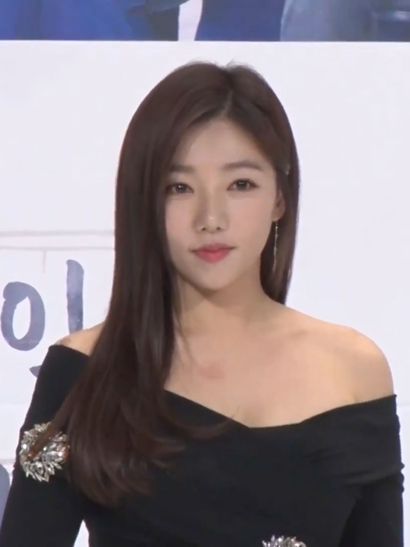 이채영, 2018년 드라마 《시를 잊은 그대에게》 제작발표회에서