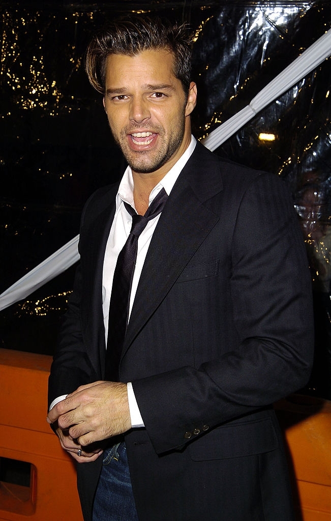 2003년 <i>콜드 마운틴</i>(Cold Mountain) 시사회 레드 카펫에서 마틴