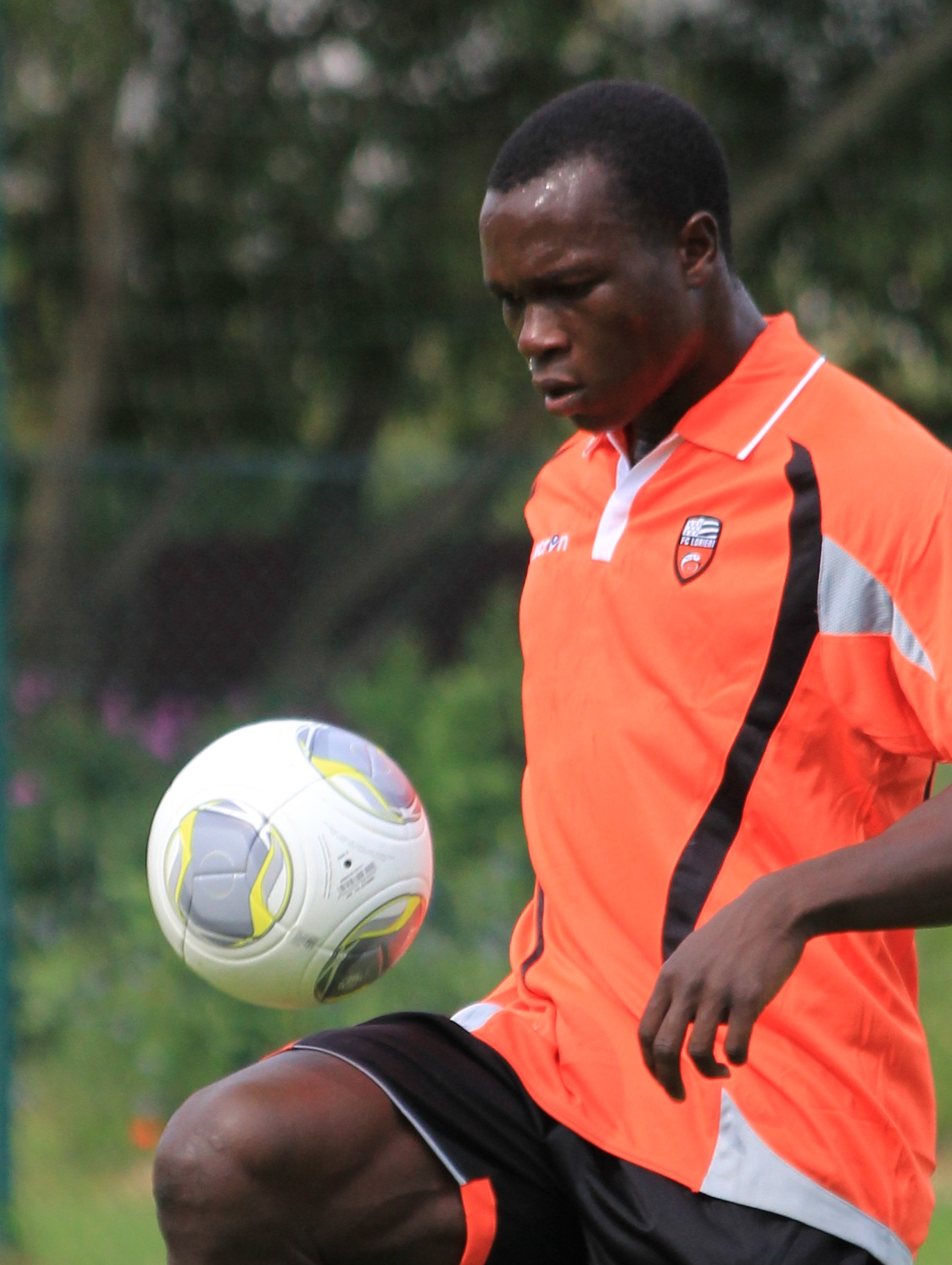 Aboubakar with Lorient in 2013