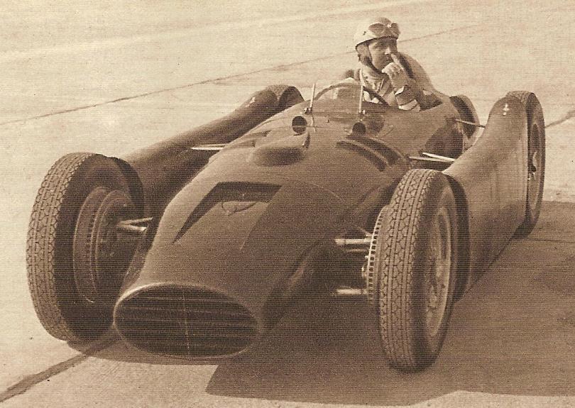 1954년 란치아 D50을 탄 아스카리
