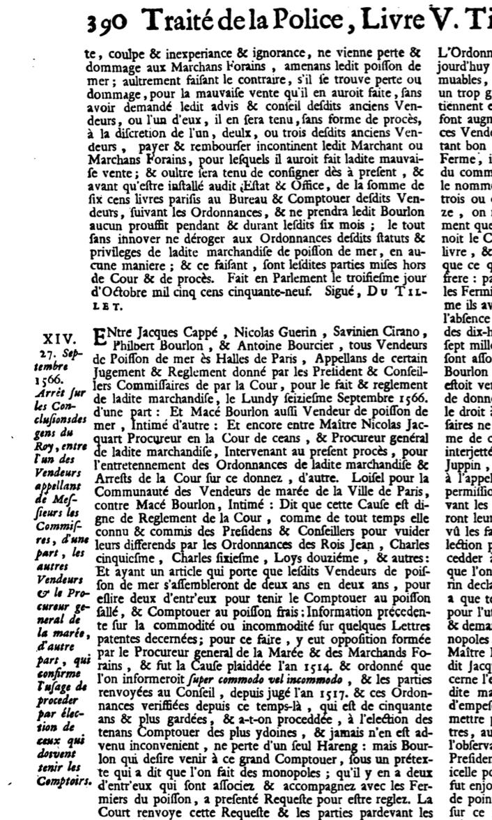  Savinien I de Cirano, fish merchant