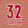 Áo số 32 của Carlton thời Phillies, được treo vĩnh viễn vào năm 1989.