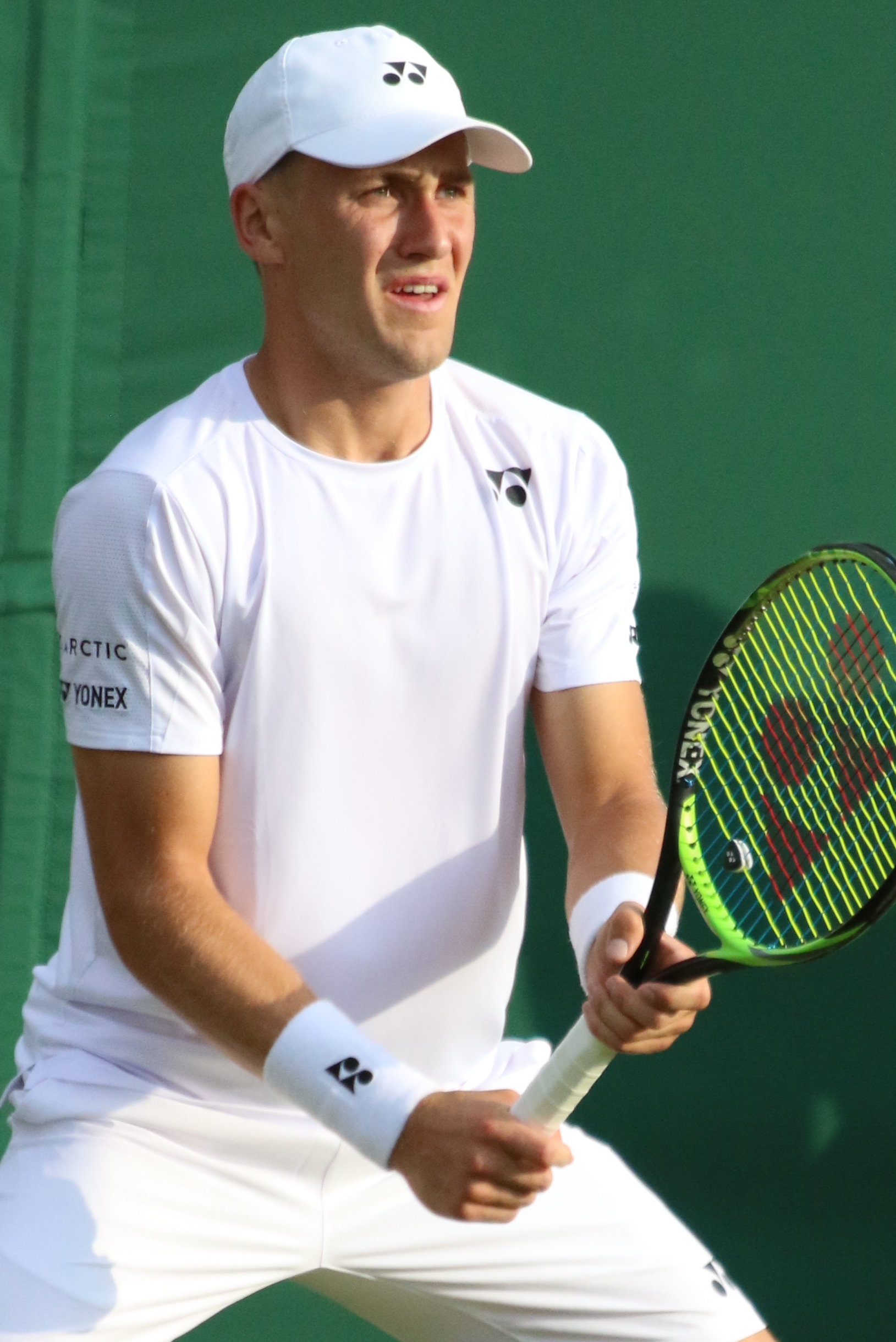 2019年のウィンブルドン選手権でのキャスパー・ルード
