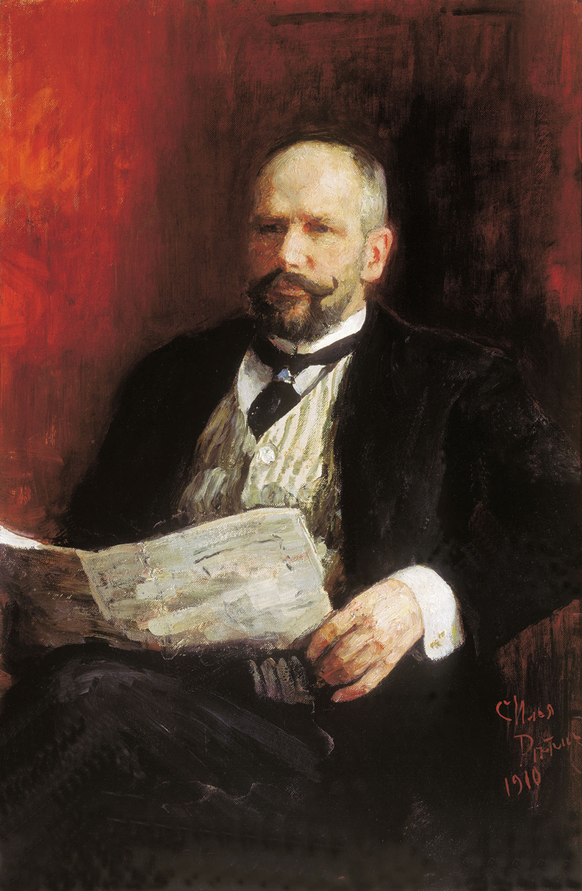 Potret Stolypin oleh Ilya Repin.