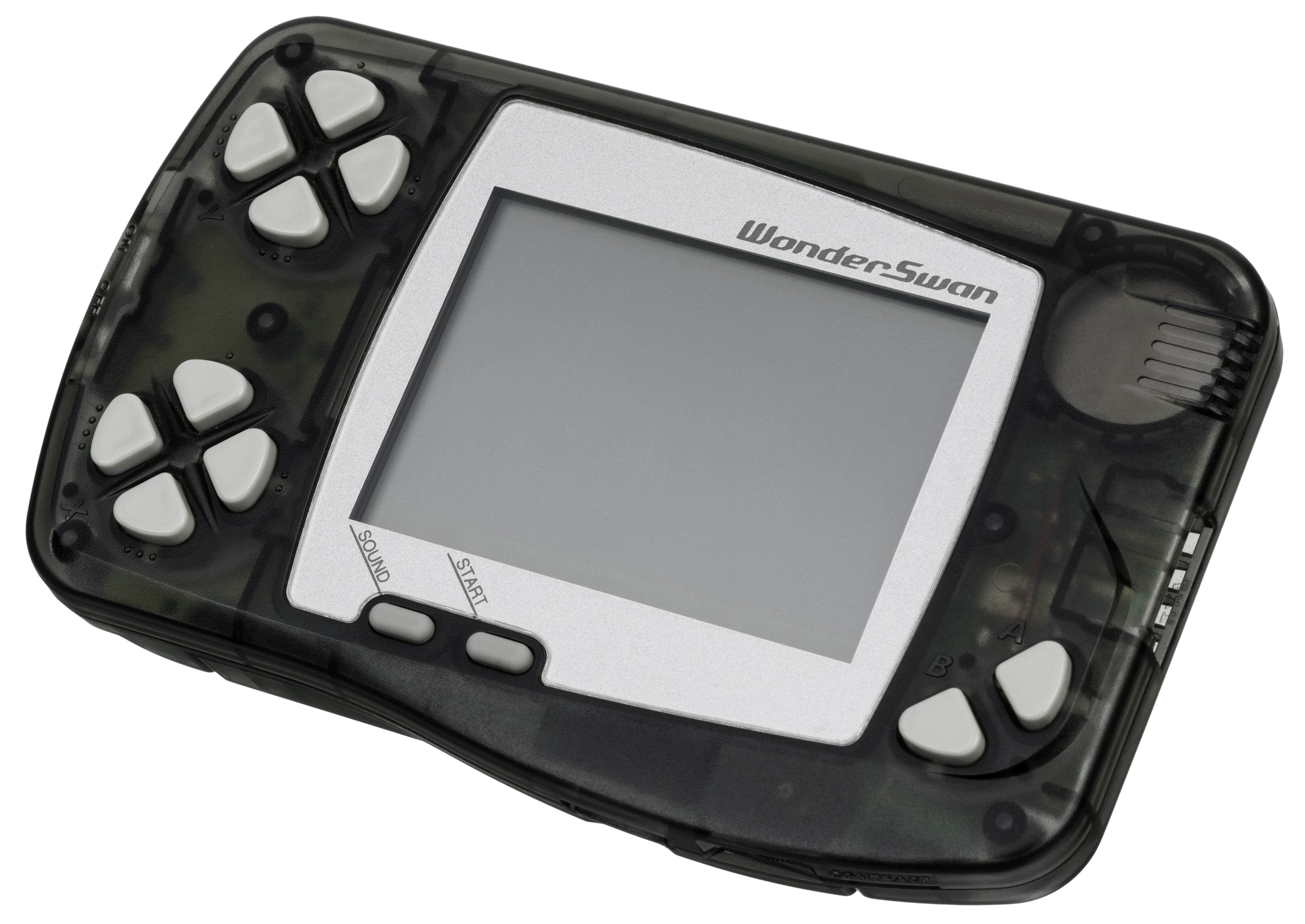 Konsol permainan pegang tangan WonderSwan, dibangunkan oleh syarikat Koto pimpinan Yokoi.