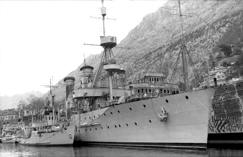 Kapal-kapal Angkatan Laut Kerajaan Yugoslavia yang ditangkap, Teluk Kotor 1941