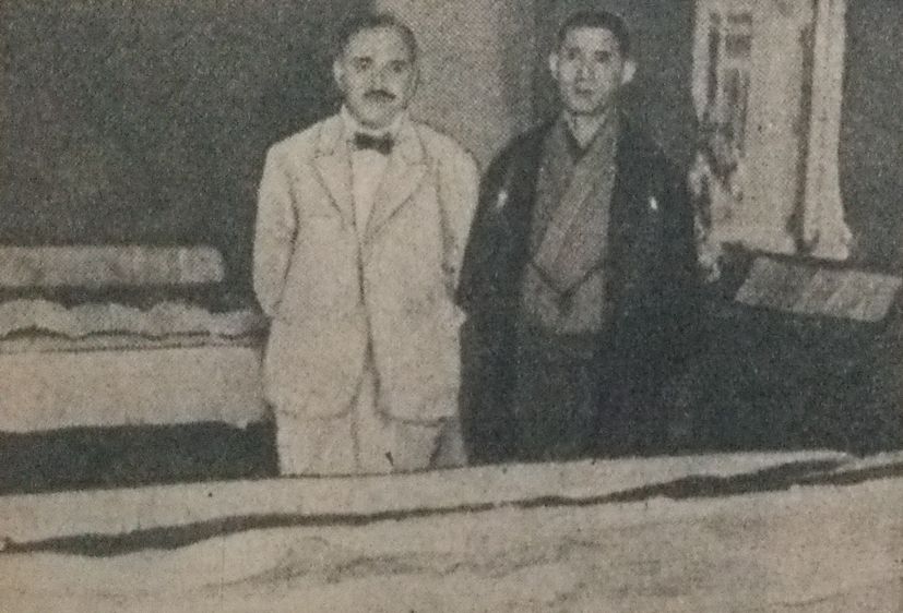 1921년 클로델과 도미타 게이센