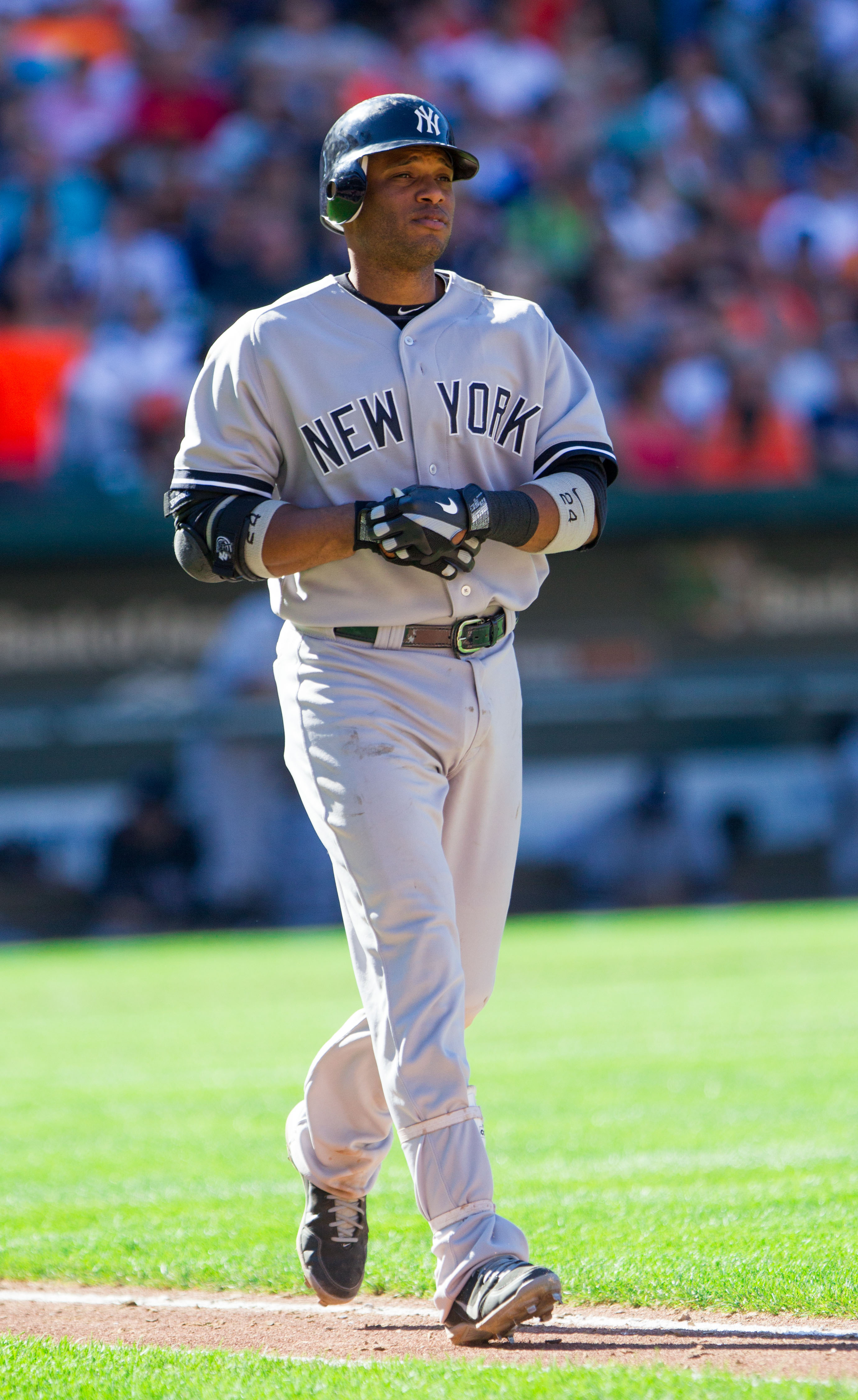 Canó dengan Yankees pada tahun 2012.