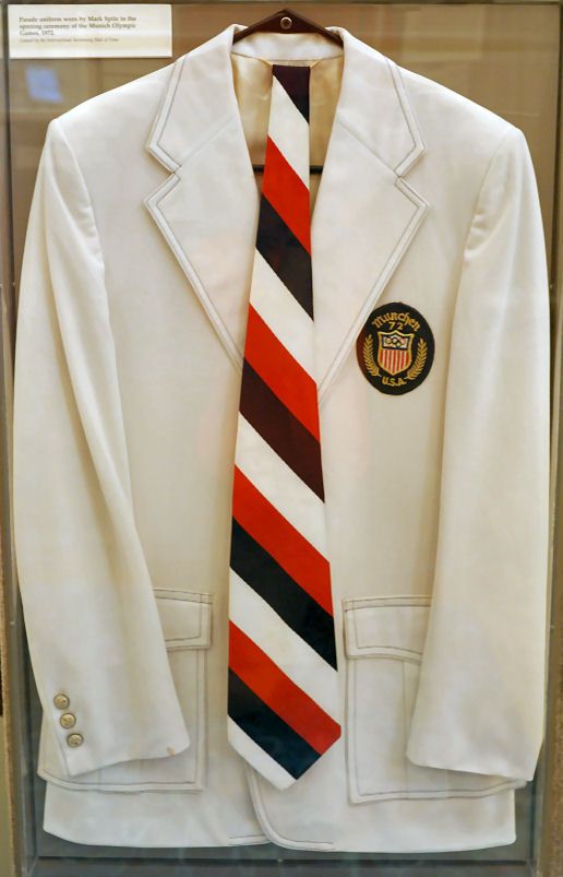 1972년 하계 올림픽 당시 마크 스피츠가 착용한 재킷