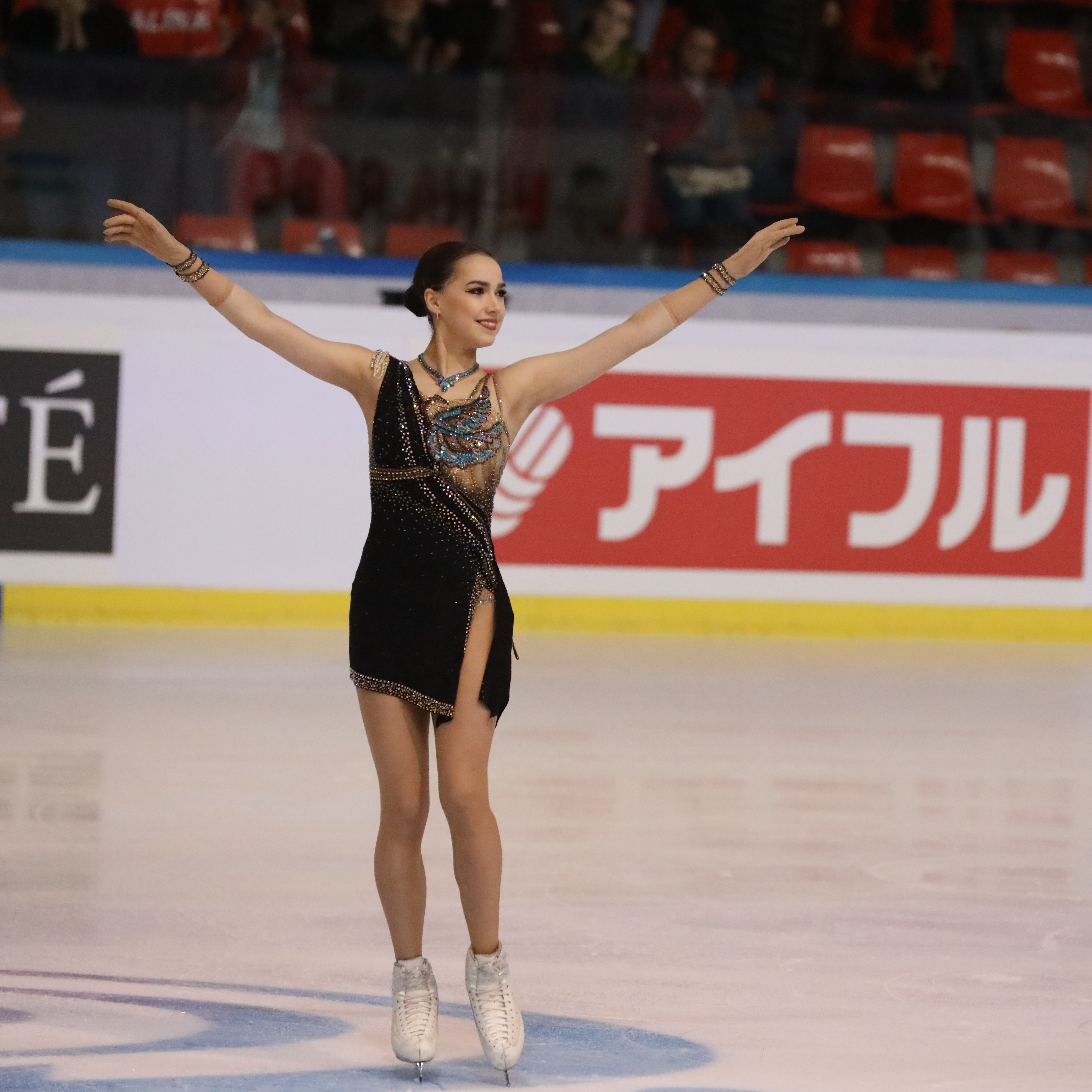 2019년 프랑스 국제 대회에 출전한 자기토바