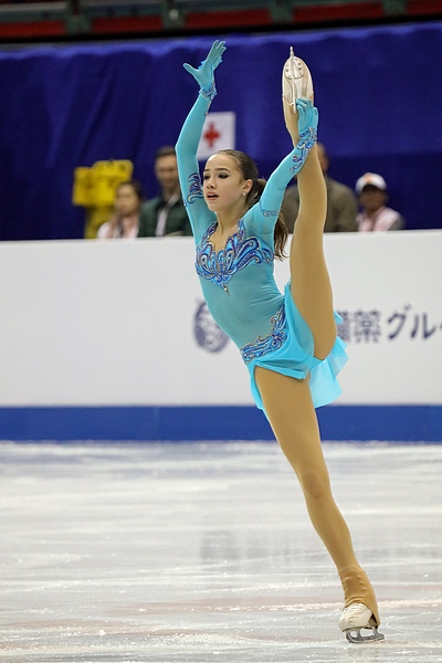 Zagitova di Kejuaraan Dunia Junior 2017