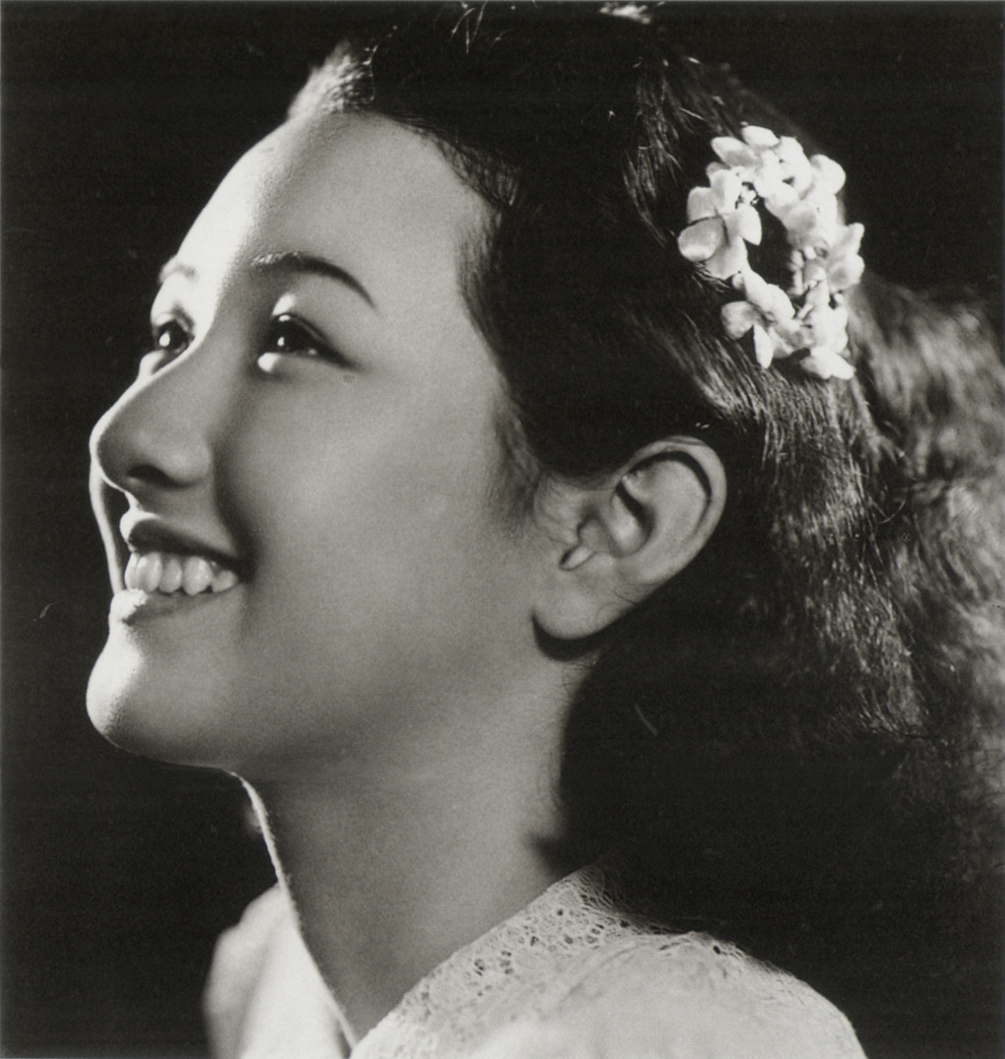 '여배우 다카미네 히데코' (1939년, 시부야 류키치 촬영)