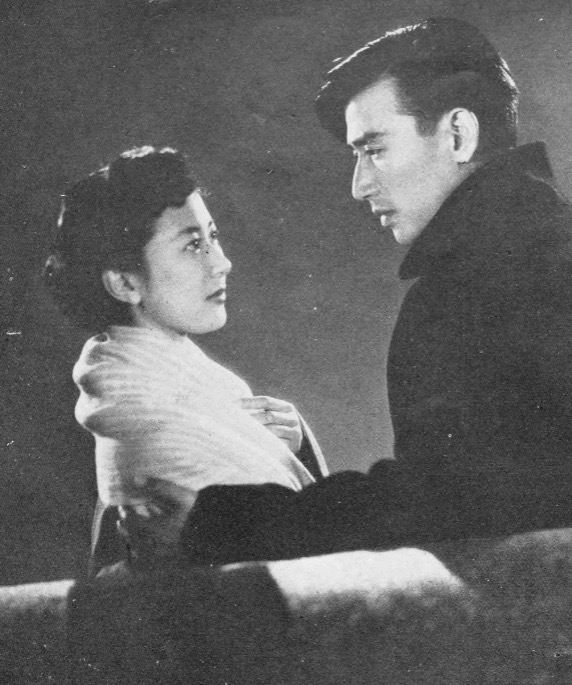 영화 《당신의 이름은 제3부》(1954년) 홍보 사진.