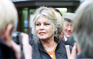 Bardot pada tahun 2002