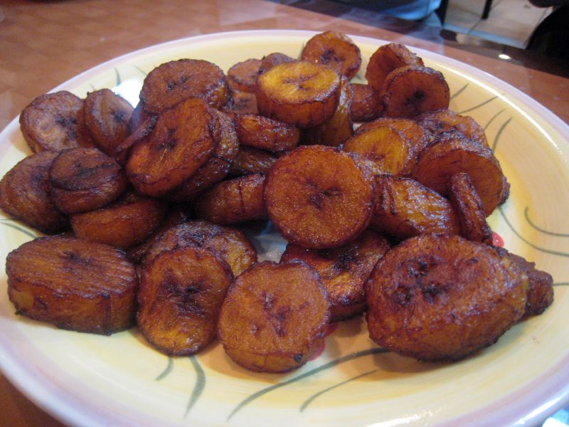 Alloco (pisang goreng).