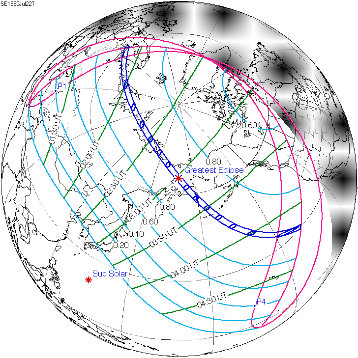 1990년 7월 22일 개기 일식