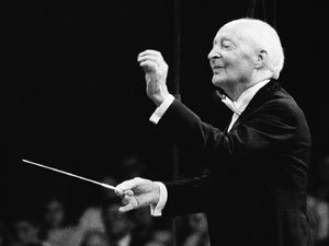 Lutosławski conducting.