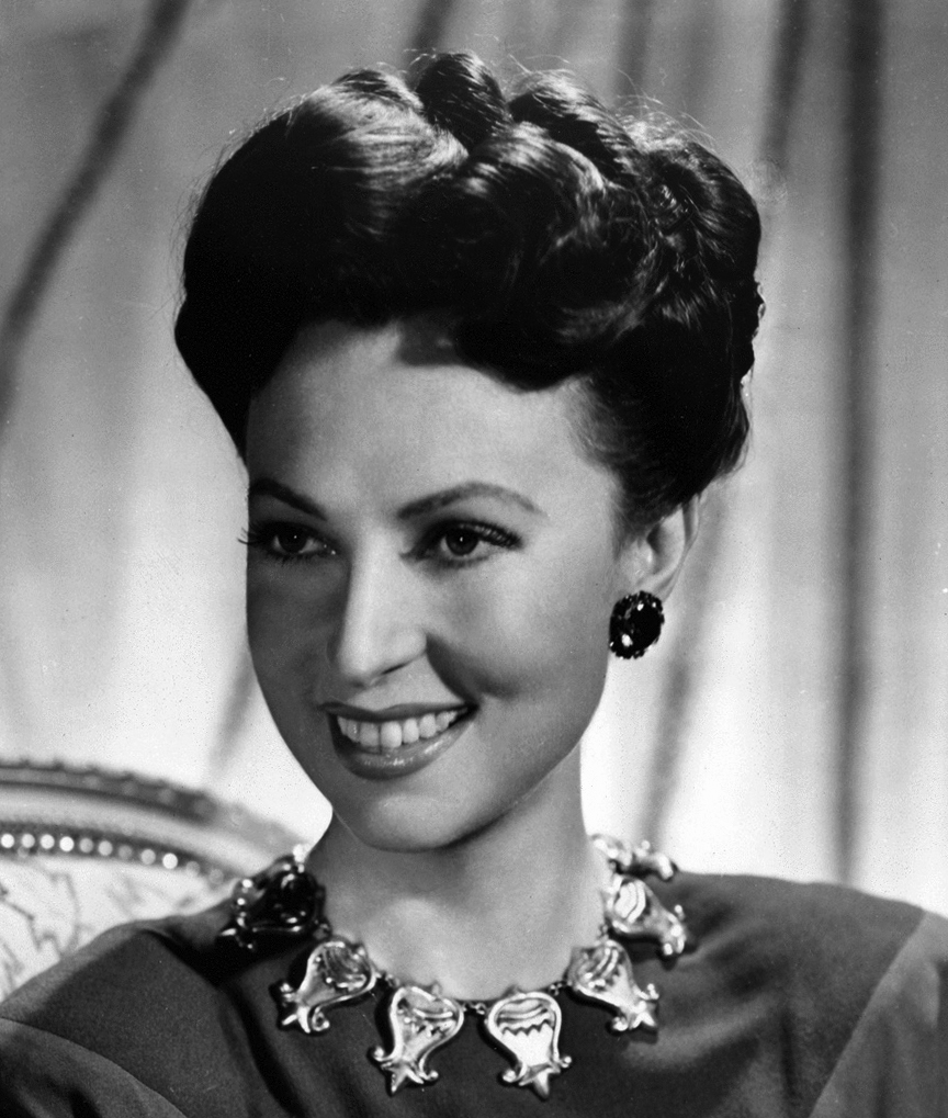 Agnes Moorehead dalam The Blue Veil (1951)