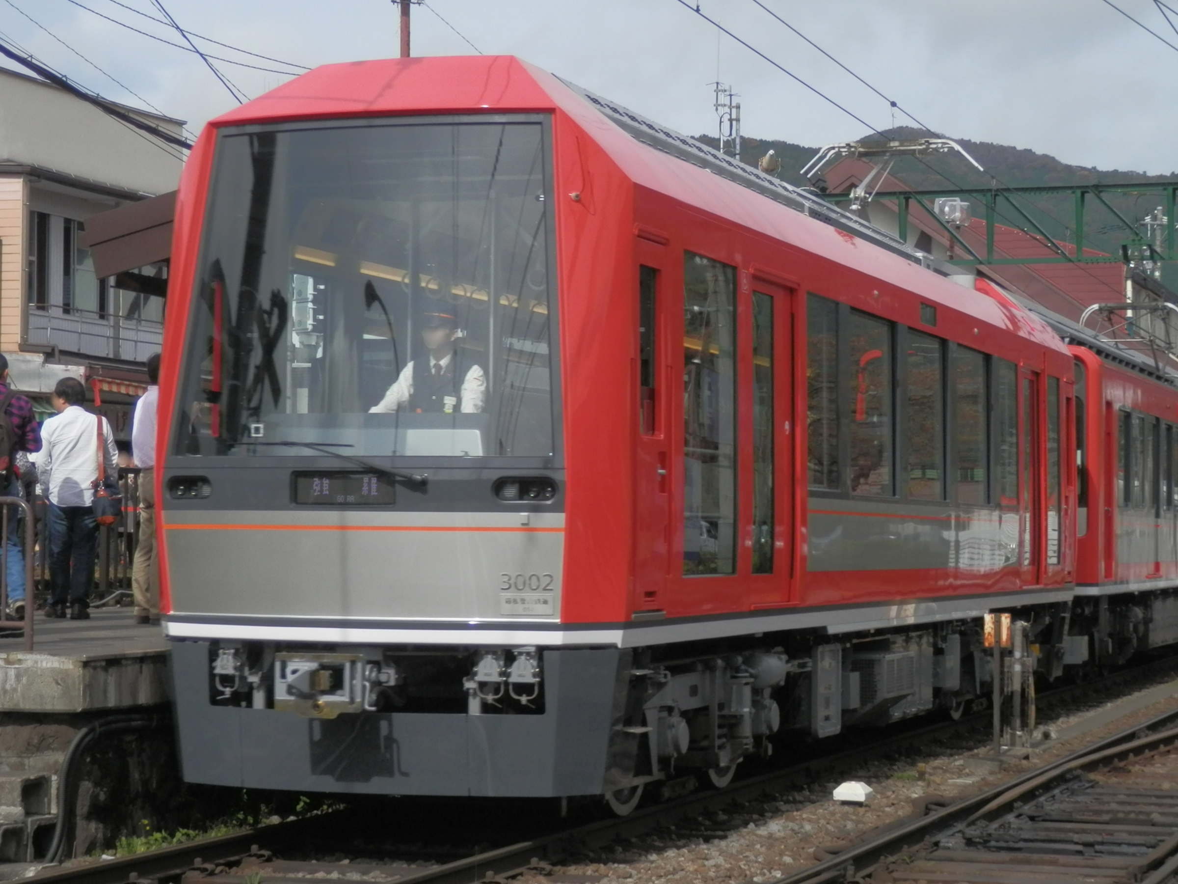 A Hakone Tozan Railway 3000 series Allegra train.