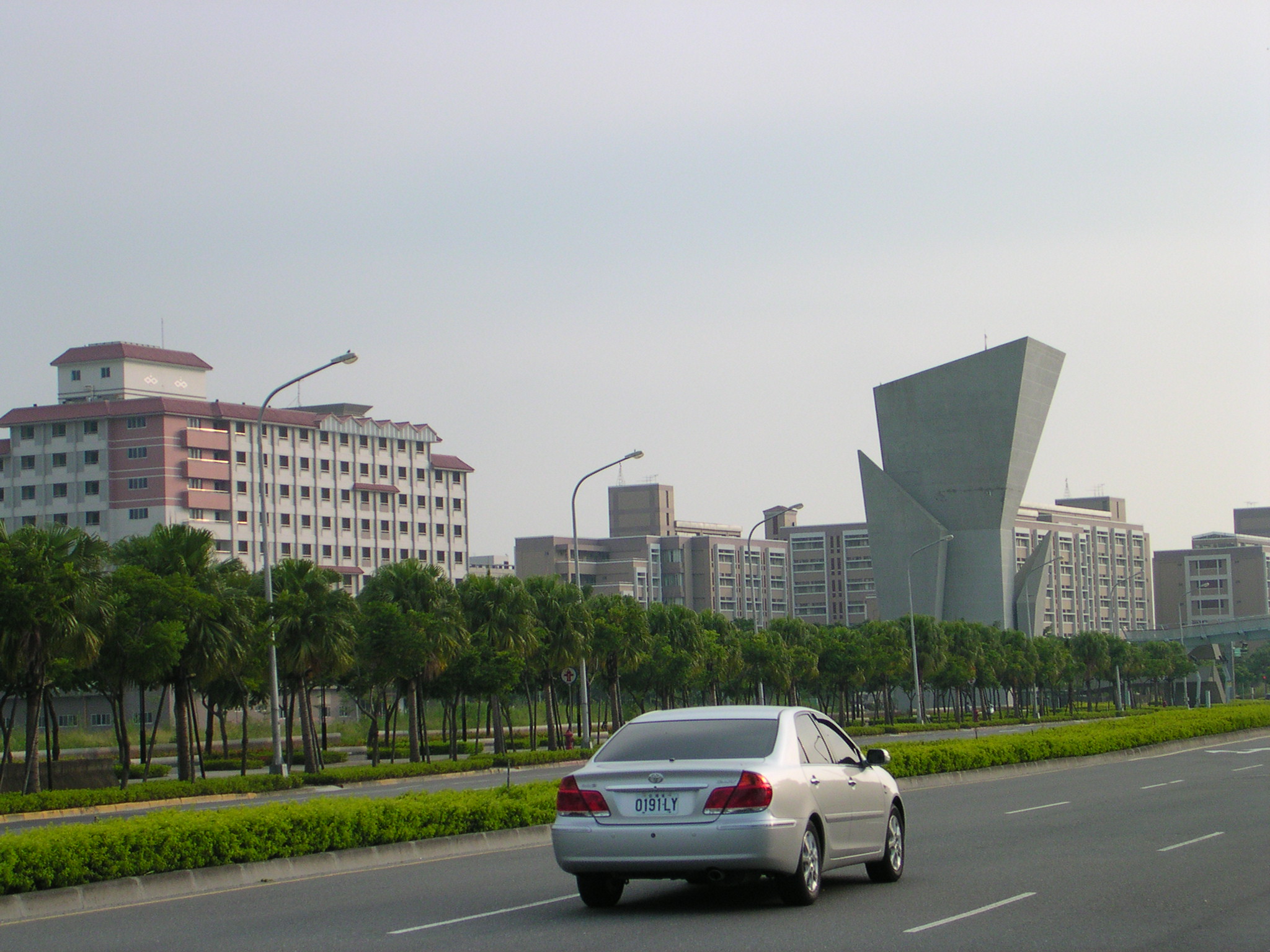 The East Gate of the Southern Taiwan Science Park (STSP) in Tainan. Science parks like STSP and Hsinchu Science Park are crucial for fostering innovation, R&D, and the growth of Taiwan's high-tech industries.
