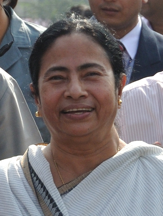 Mamata Banerjee di Ramakrishna Mission Vivekananda Centre for Human Excellence and Social Sciences, Rajarhat, New Town, Kolkata