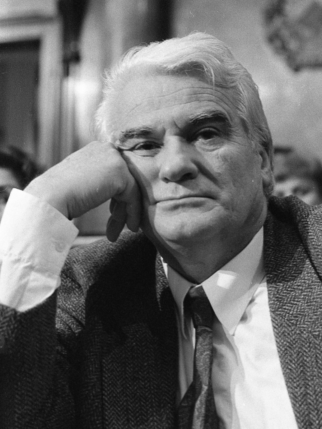 Dragoljub Mićunović in the National Assembly of Serbia in the 1990s