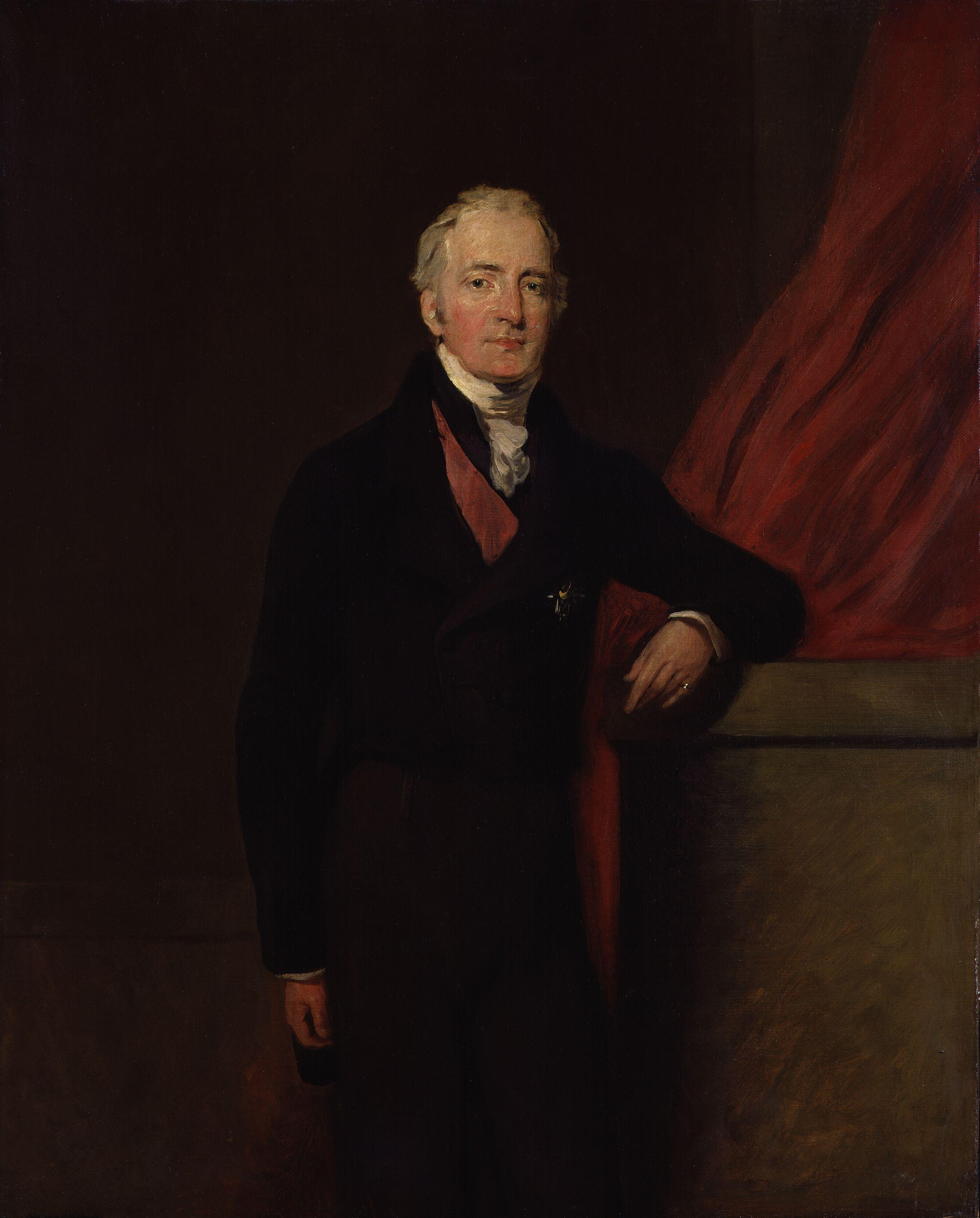 Portrait of Henry Bathurst, 3rd Earl Bathurst by William Salter