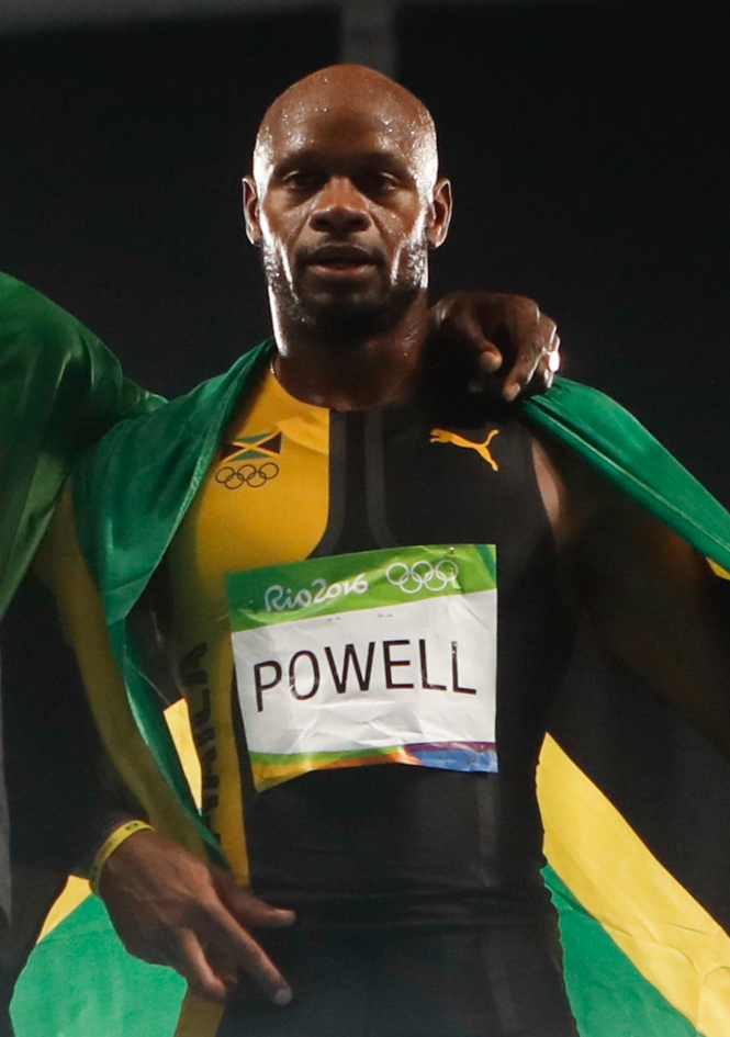 Asafa Powell at the 2016 Rio de Janeiro Olympics