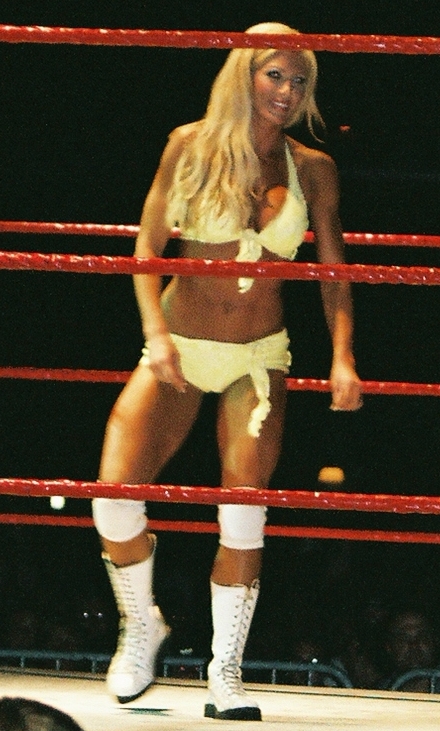 2006년 7월 WWE 라이브 이벤트 중 토리 윌슨
