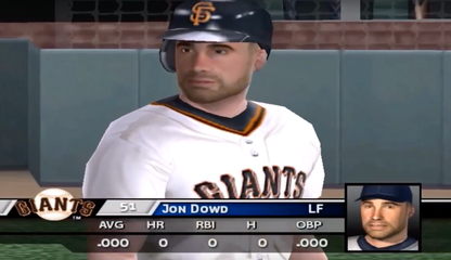 『MVP Baseball 2005』におけるボンズの代替選手として最も知られるジョン・ダウド