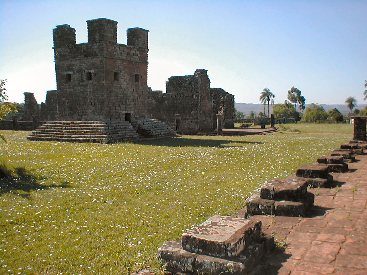 The Jesuit Mission of La Santísima Trinidad de Paraná, a UNESCO World Heritage site.