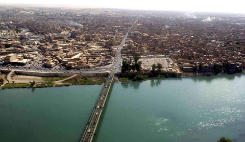 Sungai Tigris berhampiran Mosul