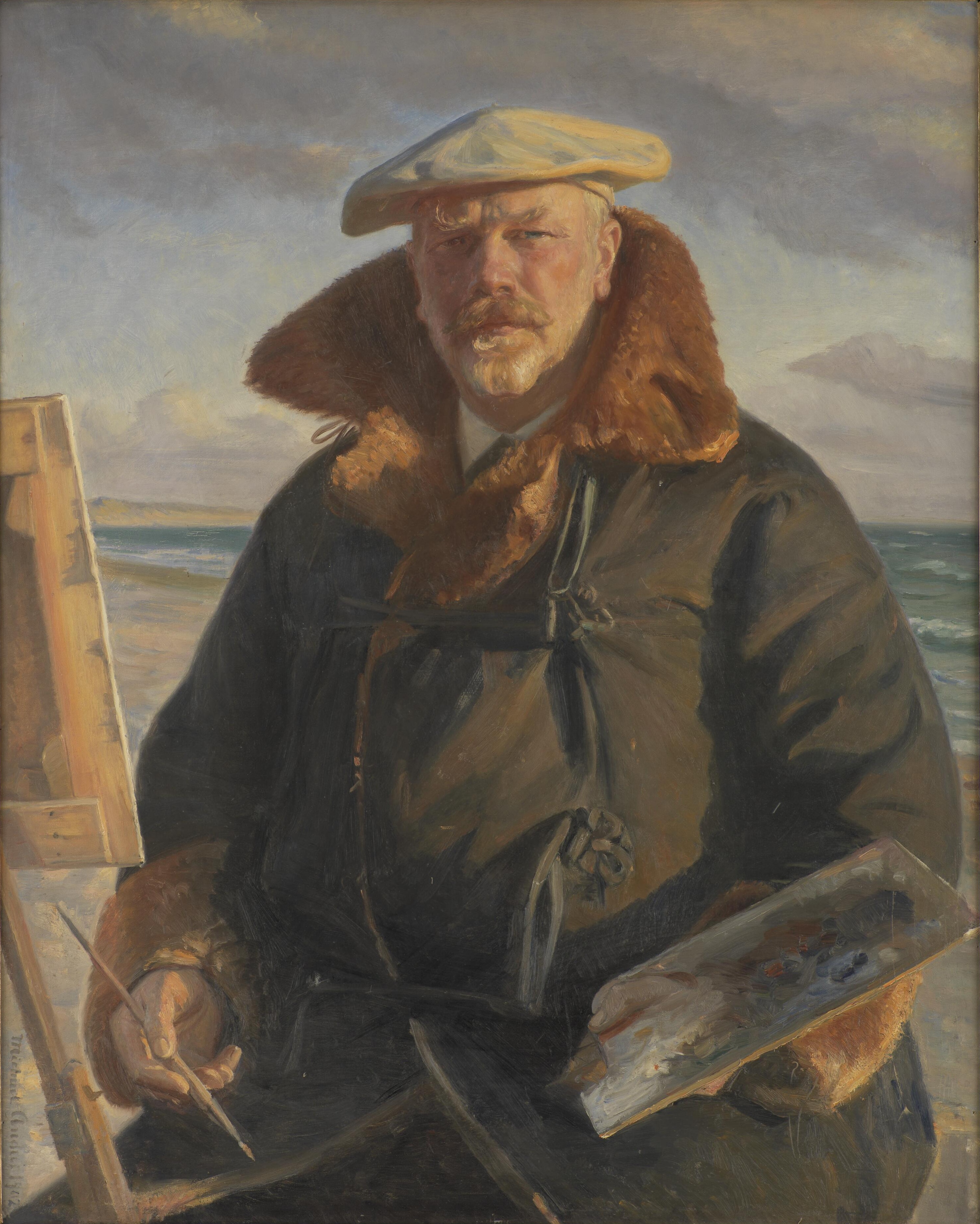 มิคาเอล อันเชอร์: ภาพเหมือนตนเอง (ค.ศ. 1902)