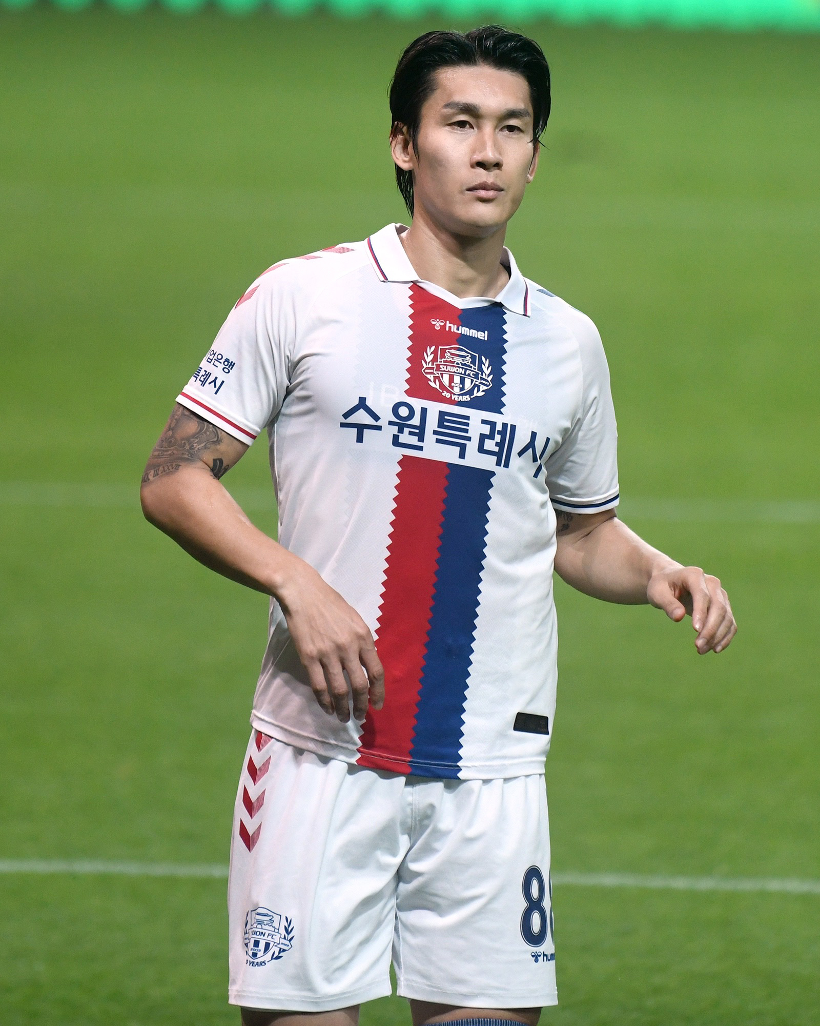 수원 FC 소속 시절의 이용 (2023년).