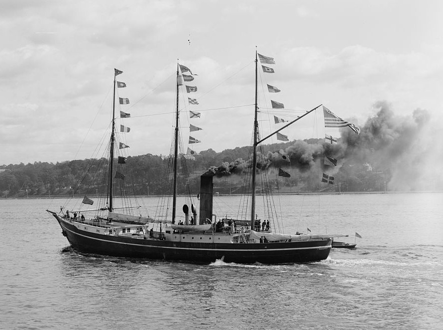 Photograph of the SS ''Roosevelt''
