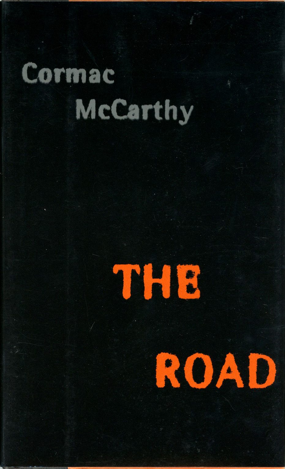 Photograph of a copy of ''The Road''
