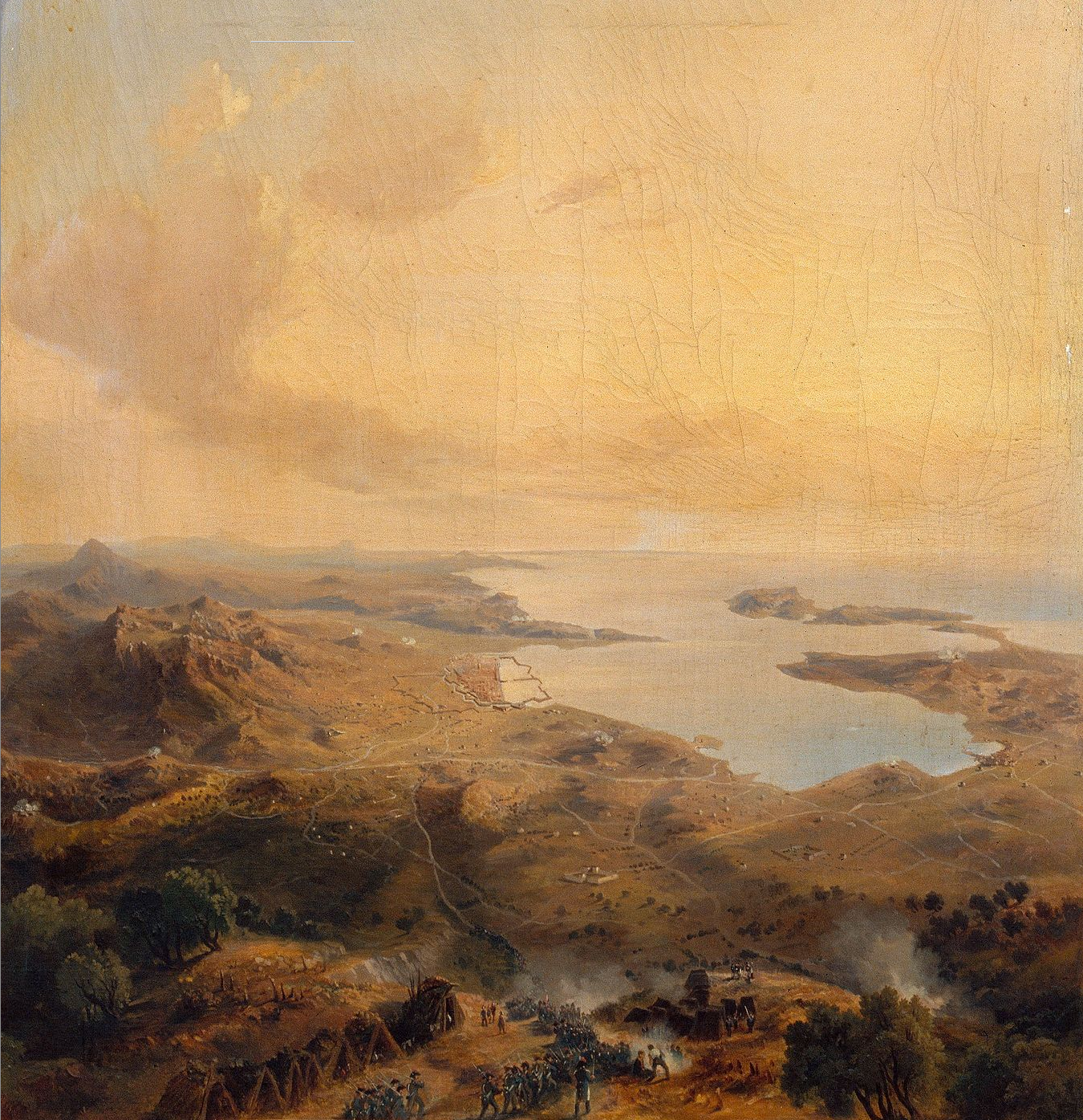 장-앙투안-시메옹 포르가 그린 툴롱 포위전