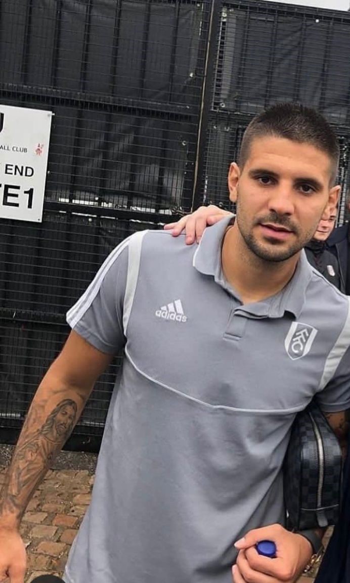 Mitrović pictured during his time at Fulham