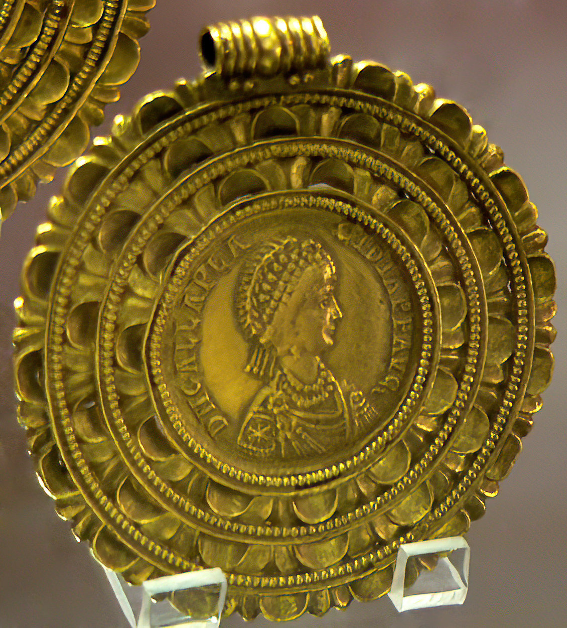 Possible portrait of Galla Placidia.