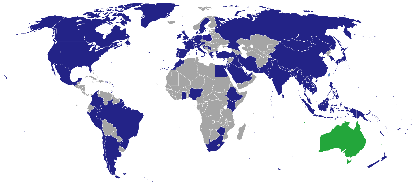Misi diplomatik Australia