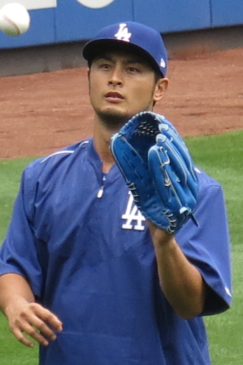 2017年、ドジャースでのダルビッシュ