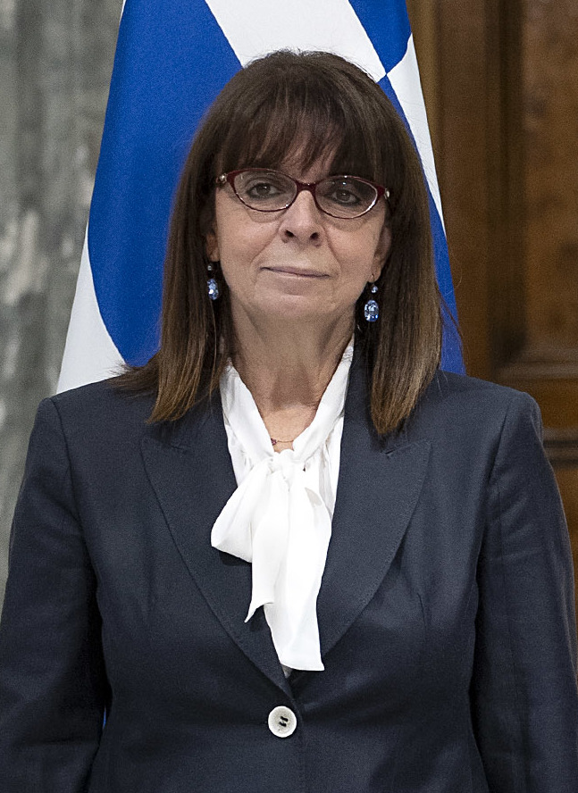 Katerina SakellaropoulouPresiden Yunani