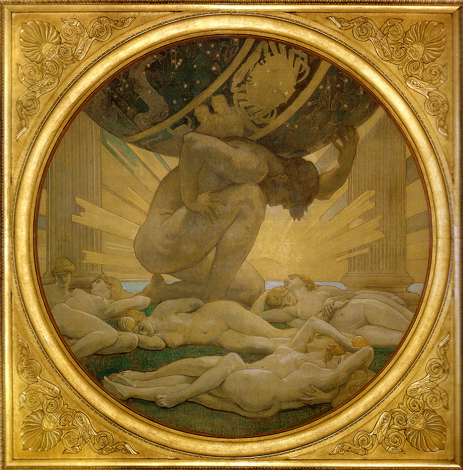 아틀라스와 헤스페리데스, 존 싱어 사전트 (1925년).