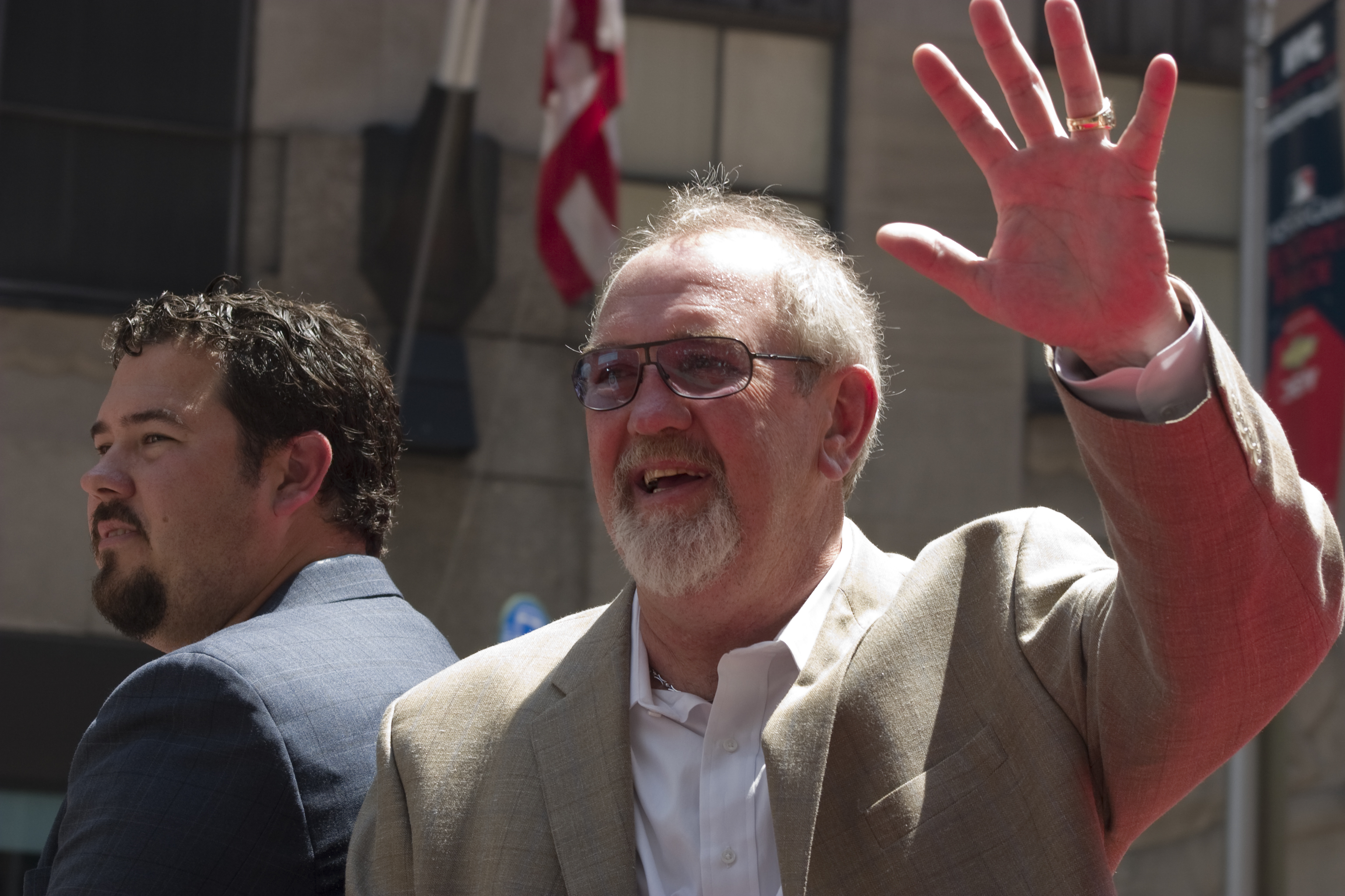 Sutter during the 2008 Major League Baseball All-Star Game Red Carpet Parade.