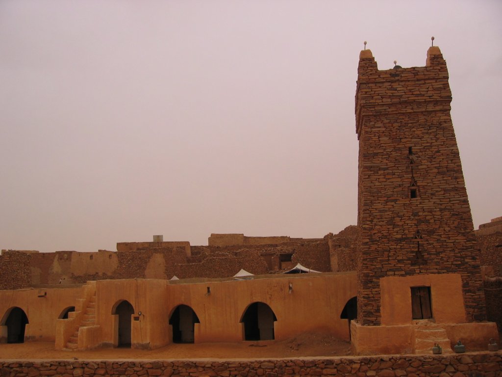 Masjid Chinguetti, bagian dari Ksour Kuno.